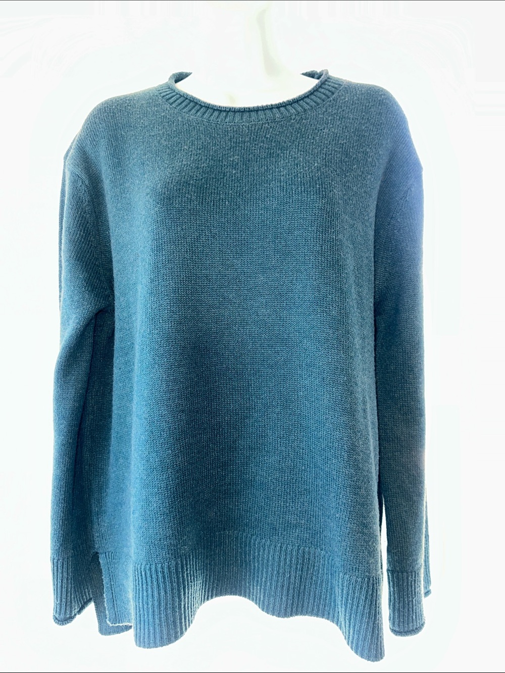 Ella Moss Teal Crewneck Sweater